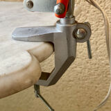 Office lamp architect aluminor France vintage 70s orange