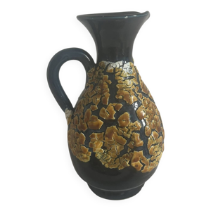 Pichet vase vintage fat - lava