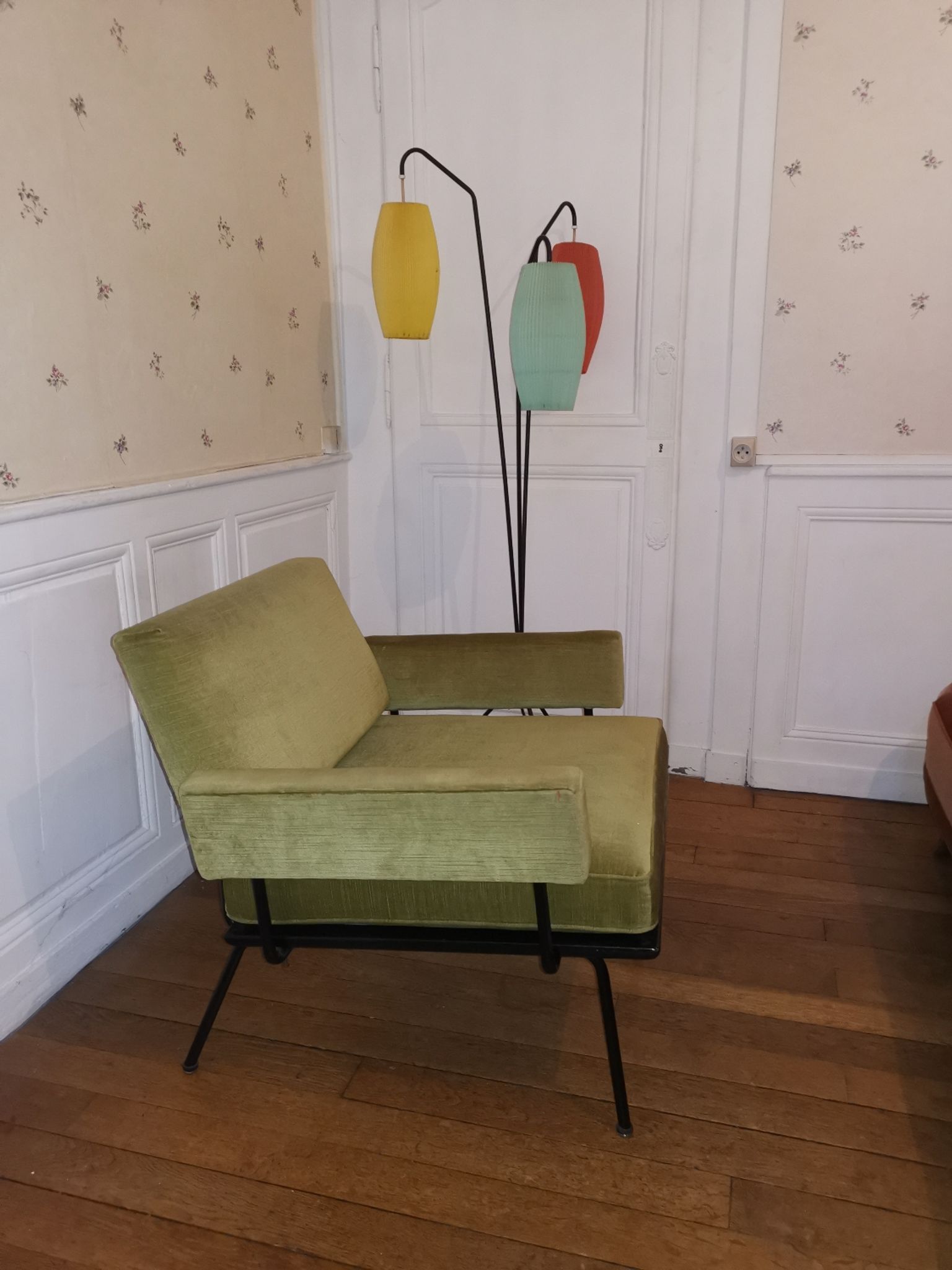 Fauteuil années 60 70 modernist architecte