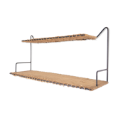 Raoul Guys rattan shelf