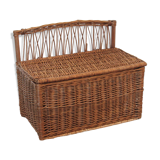 Vintage wicker box