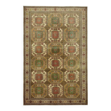 Turkish Wool Vintage Kayseri Rug 198 cm x 300 cm