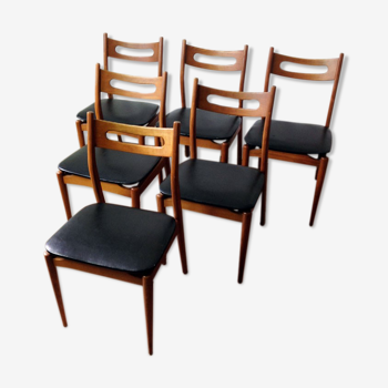 6 chaises scandinaves