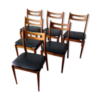 6 Scandinavian chairs