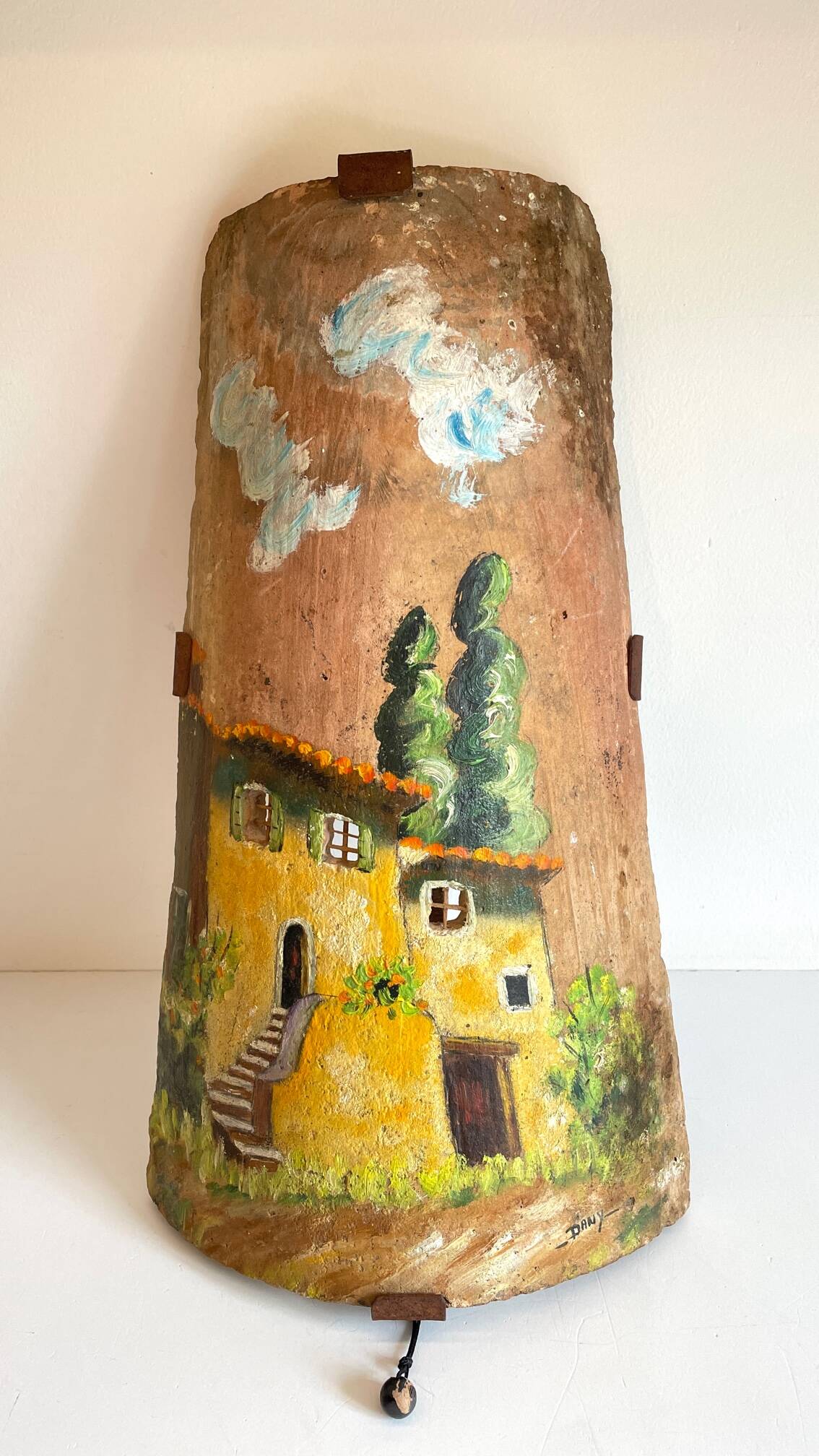 Vintage Provence-style wall light