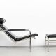 Chaise longue and ottoman Gabriele Mucchi "Genni" for Zanotta