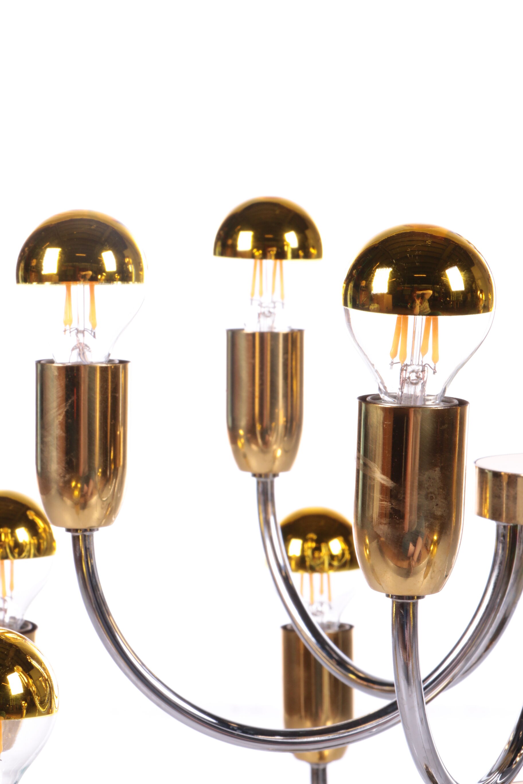 Lampe de table italienne vintage Hollywood Regency, 1960