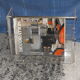 Porte revue en plexiglas de David Lange vintage