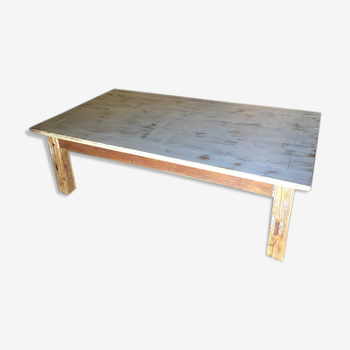 Table en bois années 90