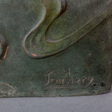 Box / box Art Nouveau in regulation signed Tonchery era around 1900 SB