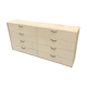 Cabinet with drawers