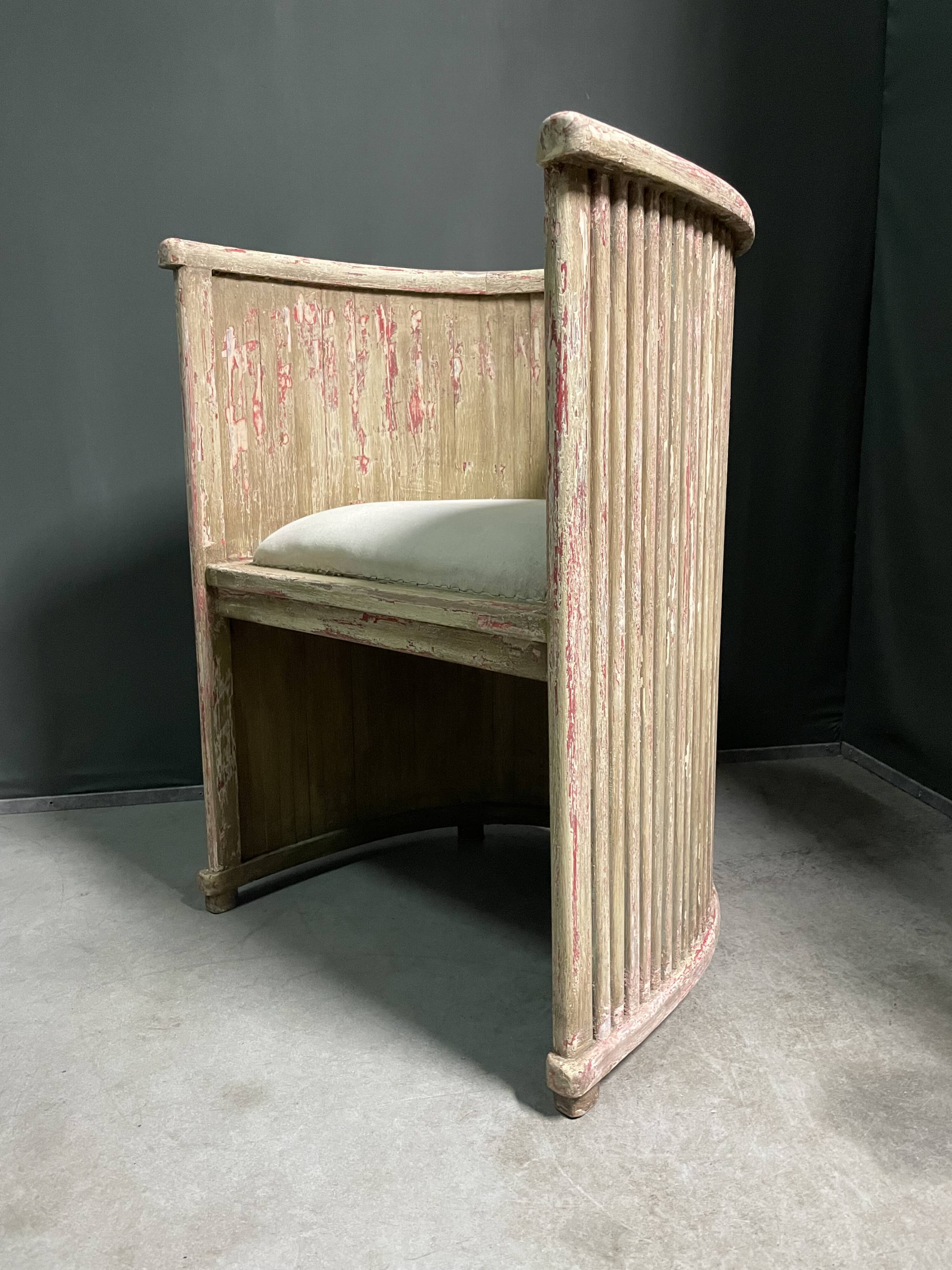 Barrel chair Circa 1900
