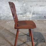 Série de 4 chaises de chalet 1970