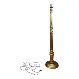 old column floor lamp in gilded wood Louis XVI style