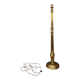 old column floor lamp in gilded wood Louis XVI style