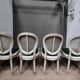 Suite of 4 Louis XVI style chairs