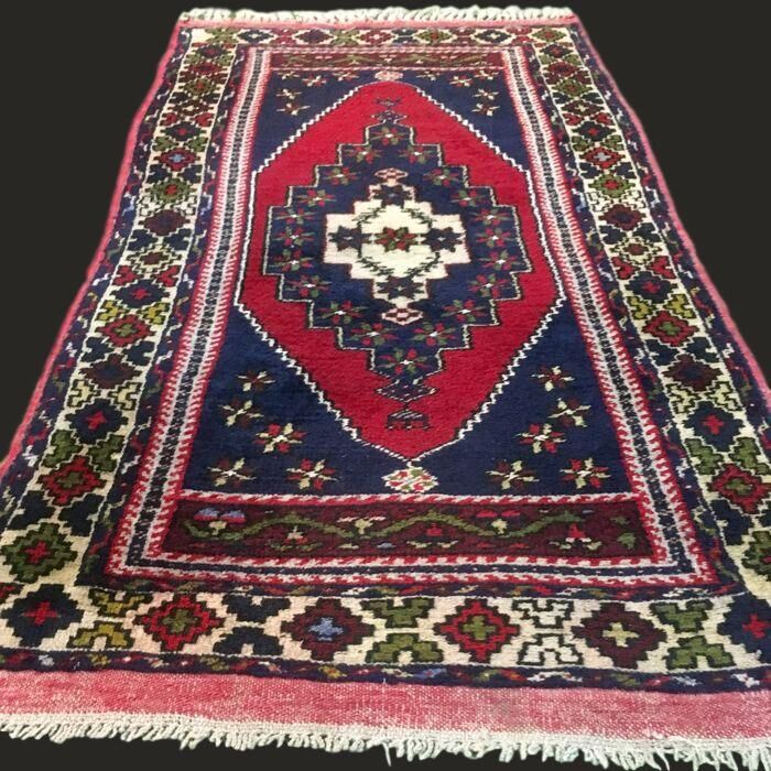 Rug Dagestan, 78 x 135 cm, Caucasus of time 1960