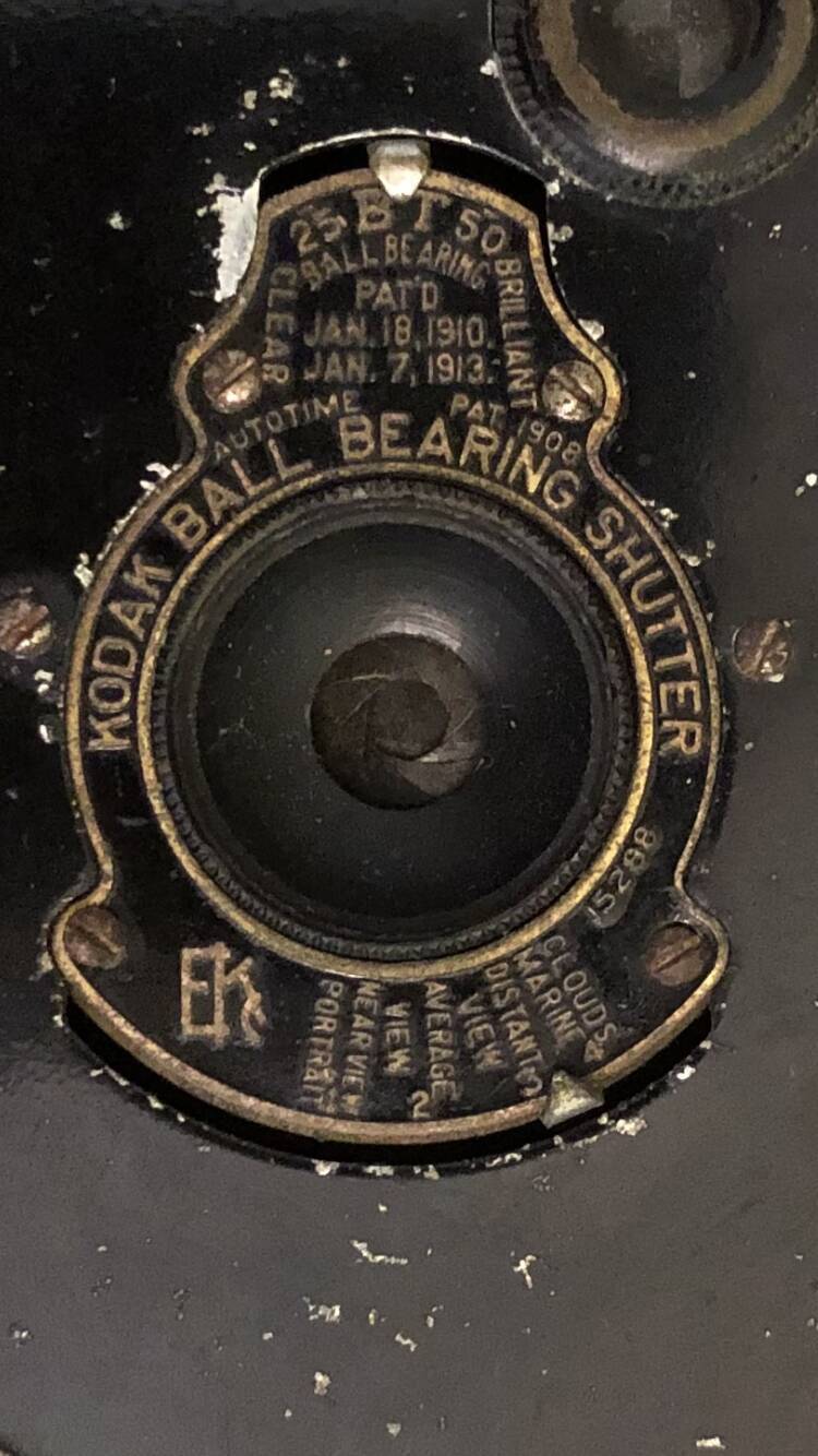 Kodak ball 1913 bellows camera