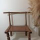 Old African low chair