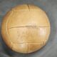 Set of Three Czech Leather Medicine Balls, 1950s