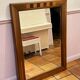 Beveled mirror in solid wood marquetry - 118x88.5cm