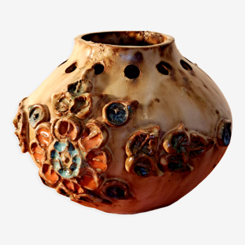 Vase céramique Vallauris 1970