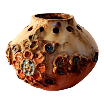 Vallauris ceramic vase 1970