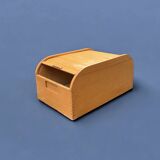 Old wooden filing box with shutter