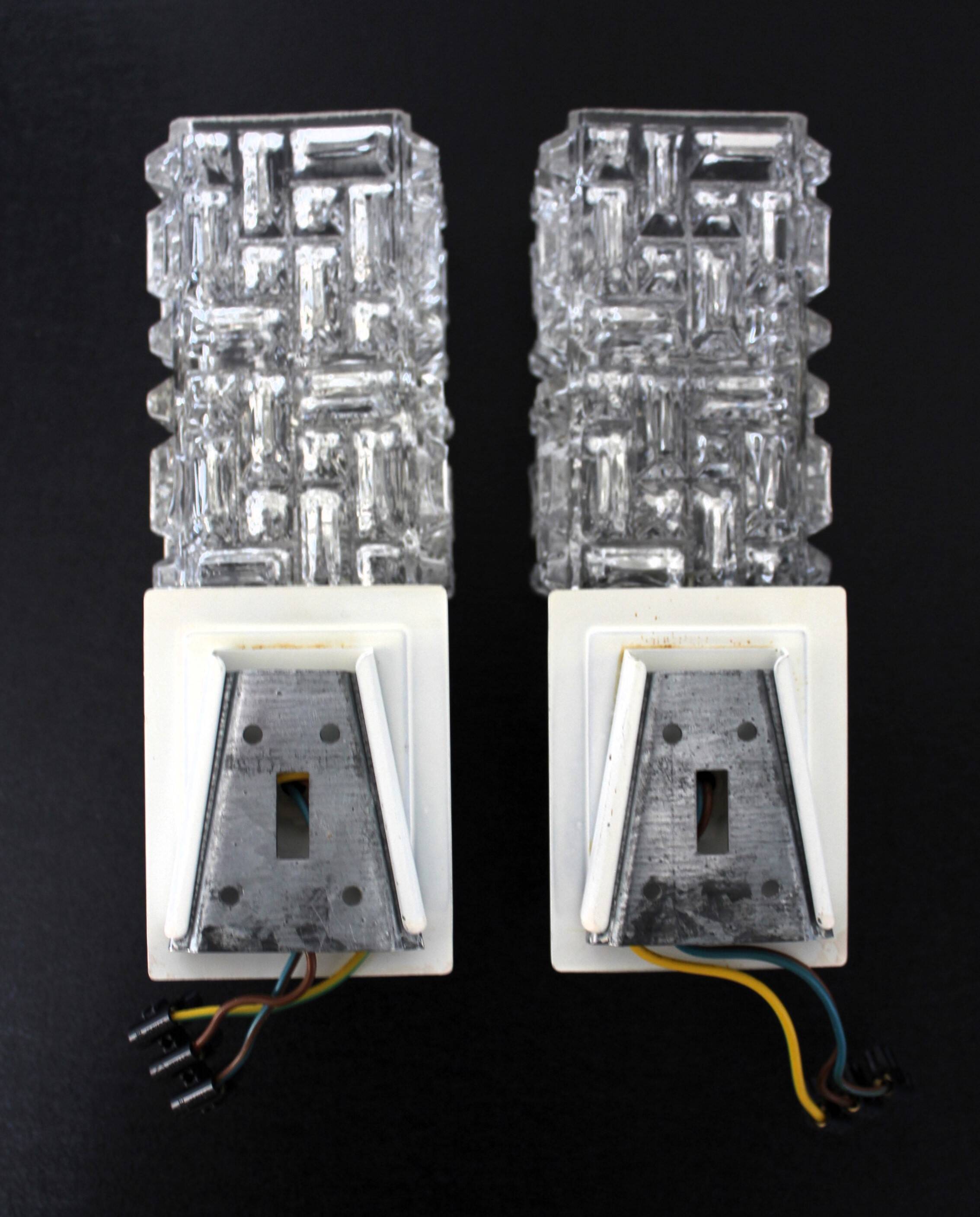Vintage Targetti wall sconces 1970s