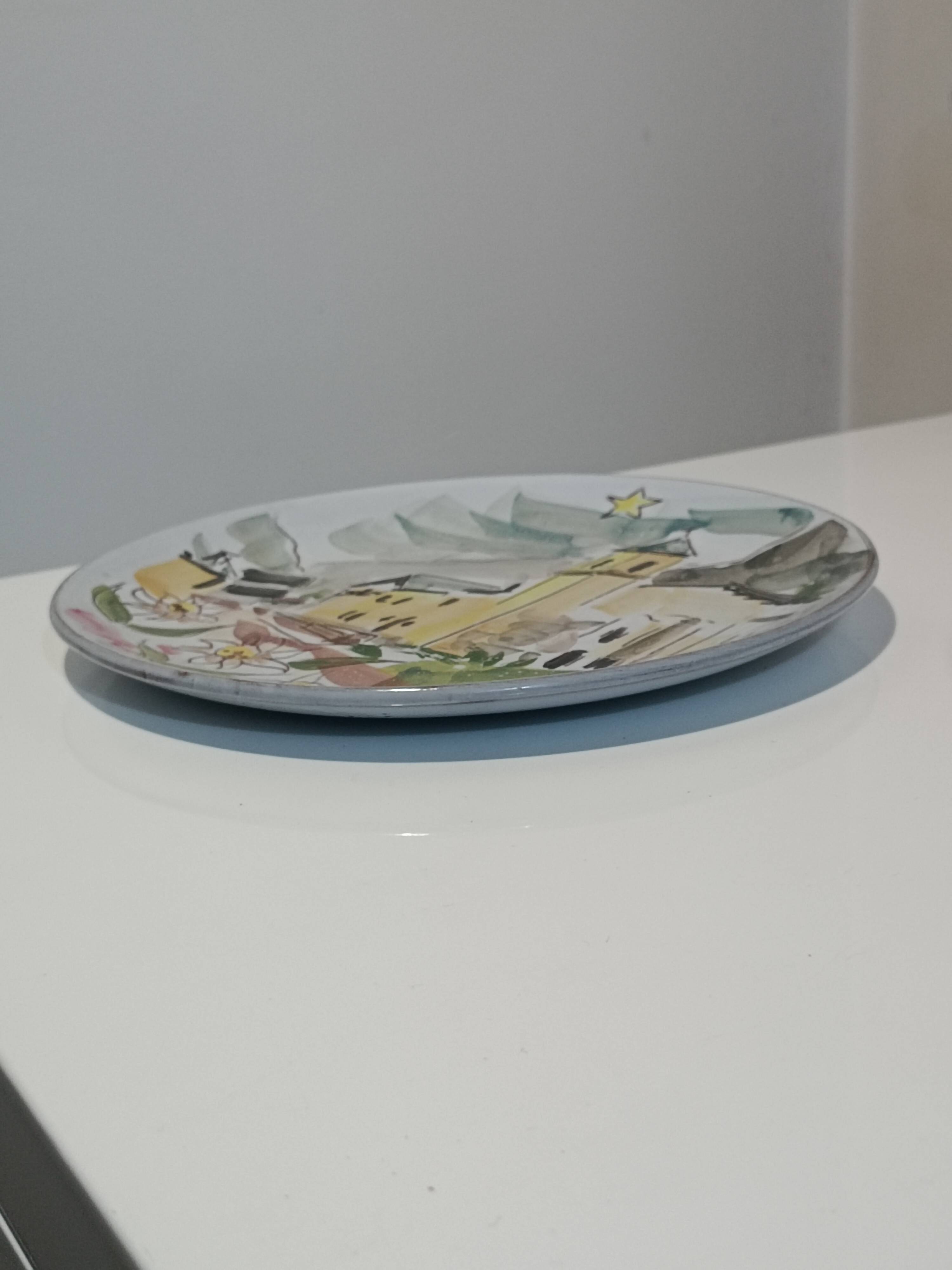 Camos Vallauris ceramic plate
