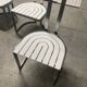 4 chaises allmilmo Allemagne 1980