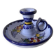 Hand-painted ceramic thumbtack candle holder