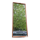 Large Scandinavian mirror in Rio rosewood by Kai Kristiansen for Aksel Kjersgaard