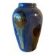 Glazed stoneware vase