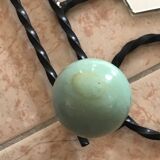 Ancien miroir porte manteau vintage