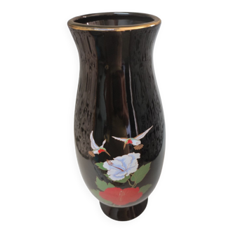 Black vase