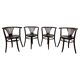 Set of 4 dining chairs by Thonet Debrecen