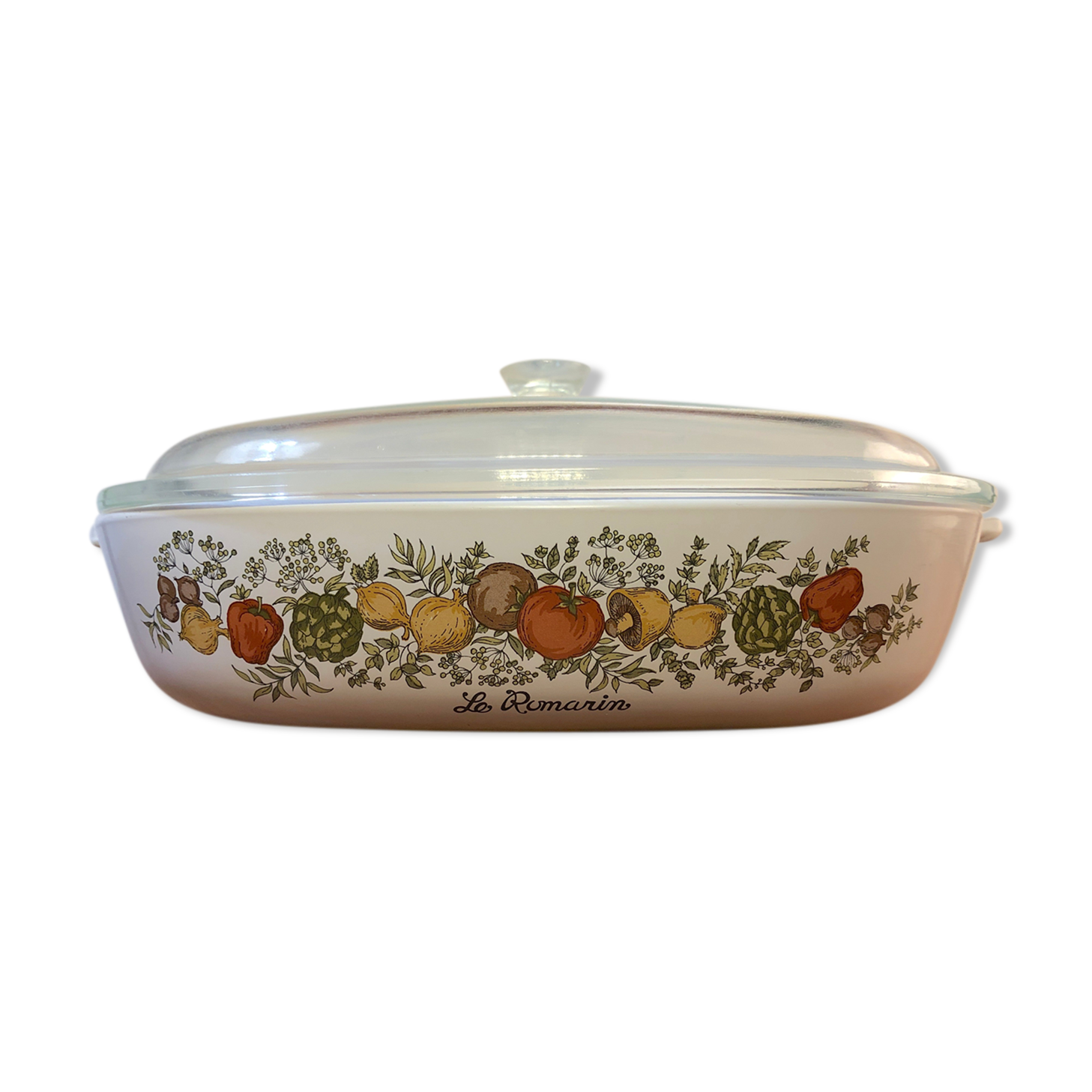 Cocotte vintage Pyroflam Le Romarin - made in Hollande