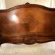 Old wooden bed nineteenth century rocaille style sign camus clermont ferrand