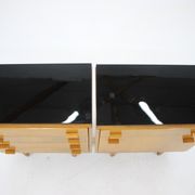 1960s Frantisek Mezulanik Pair of Chest of Drawers, Czechoslovakia