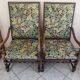 Fauteuils style Louis XIII