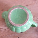 Selfish or miniature coffee maker green and yellow