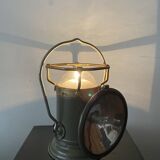 Old military lamp