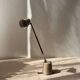 Vintage Hala Lampette beige 1970s lamp