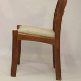 Set of 4 chairs dyrlund year 60 in teak