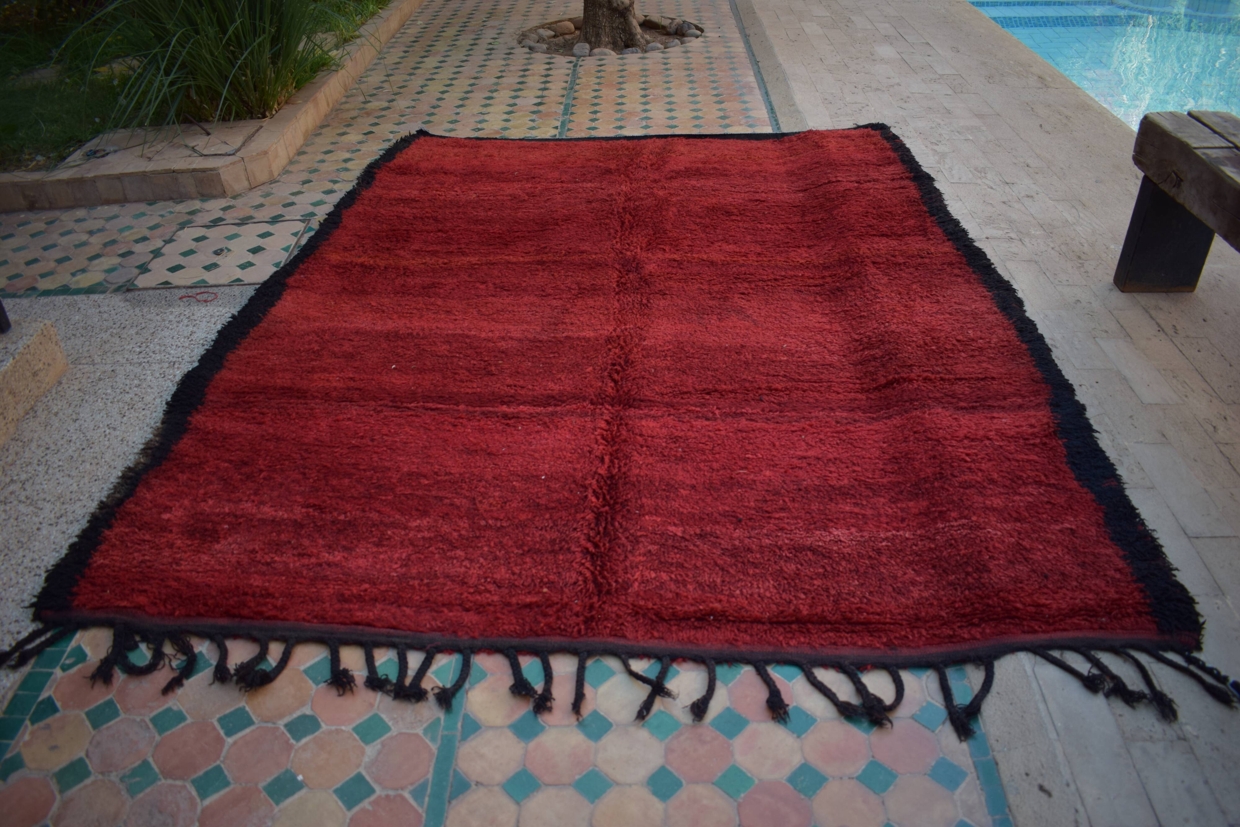 Berber rug Moroccan vintage Atlas