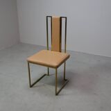 Set of 6 dining chairs by Renato Zevi, Italy 1970s