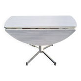Table formica extensible blanc