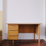 Scandinavian light wood desk
