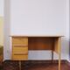 Scandinavian light wood desk
